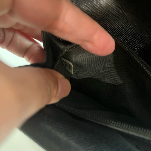 MCM BLACK LEATHER TRIFOLD WALLET - Picture 11 of 16